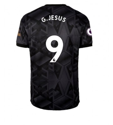 Arsenal Gabriel Jesus #9 Bortedrakt 2022-23 Kortermet